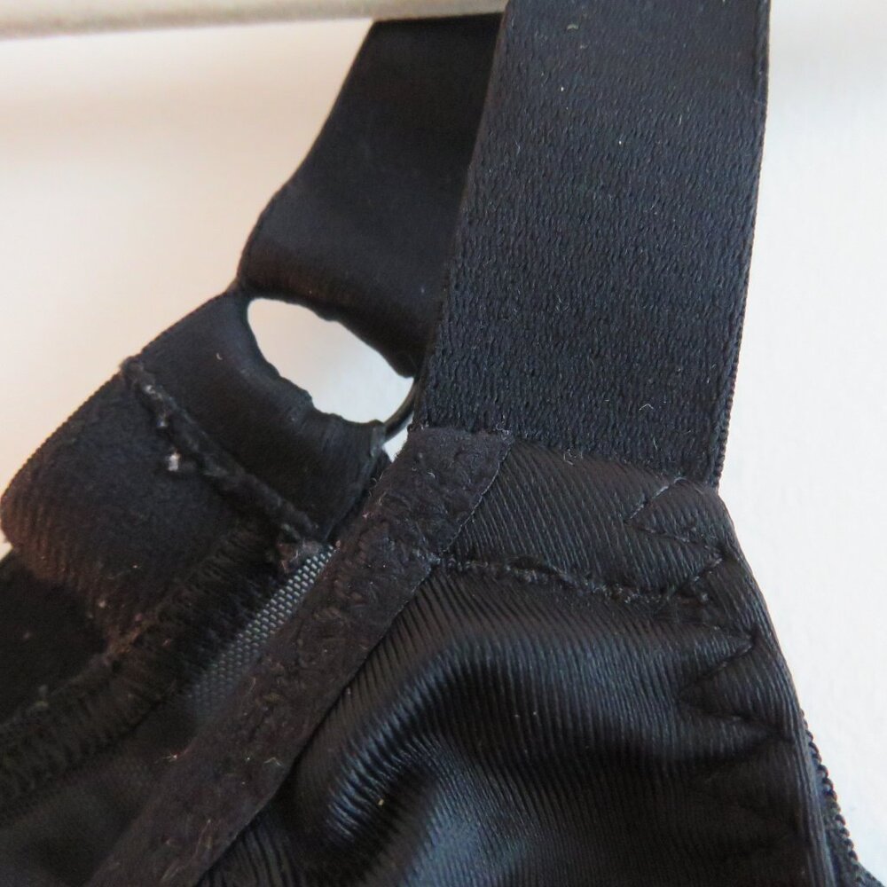 ELOMI Energise Sports Bra in Black Support Athleisure - Size US 42DDD - Picture 6 of 14